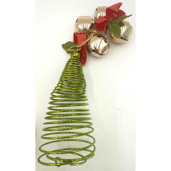 Vintage Mercury Glass Christmas Acorn Ornaments & Glass Cupcake & Tree - Picture 4 of 11